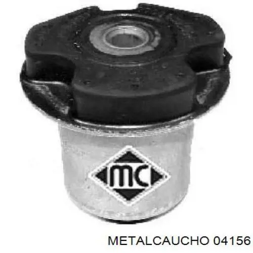 Сайлентблок задней балки (подрамника) 04156 Metalcaucho