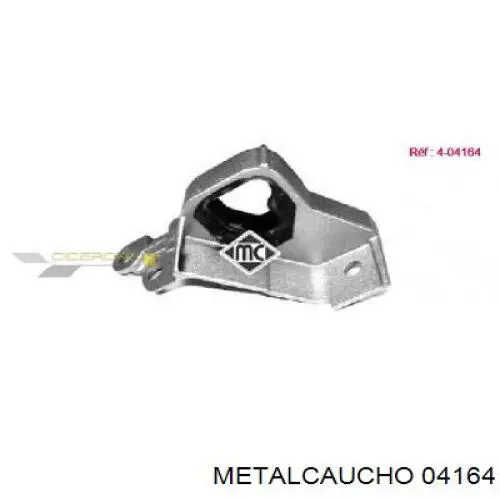 Soporte, silenciador 04164 Metalcaucho