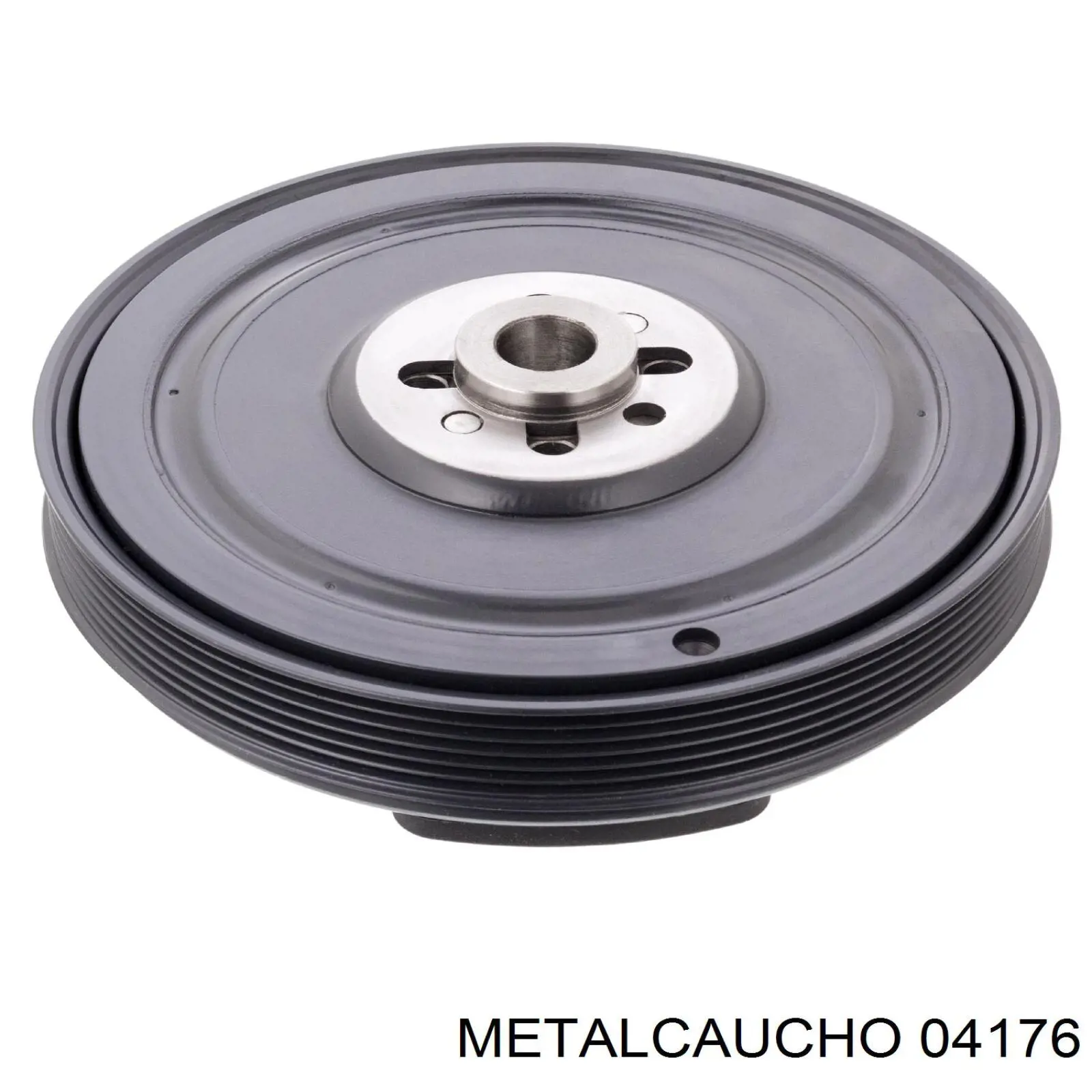 04176 Metalcaucho Шкив коленчатого вала