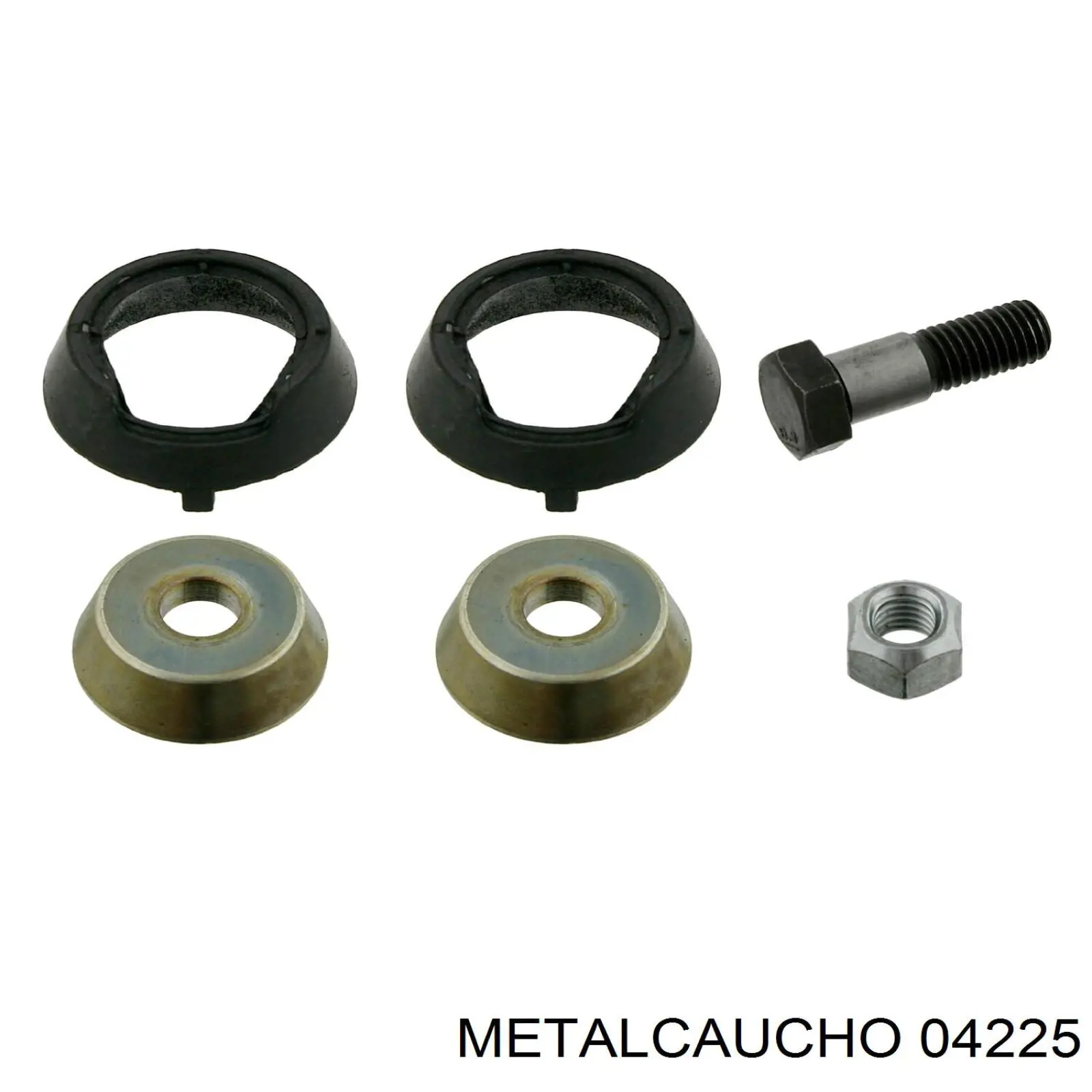 Опора карданного вала Metalcaucho 04225