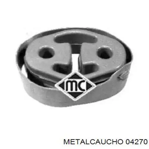 Подушка глушителя 04270 Metalcaucho