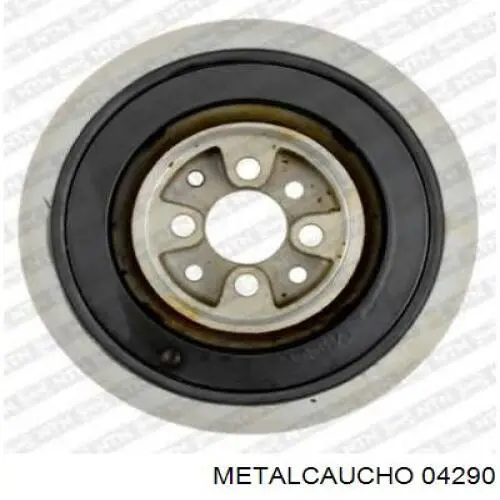 04290 Metalcaucho Шкив коленчатого вала