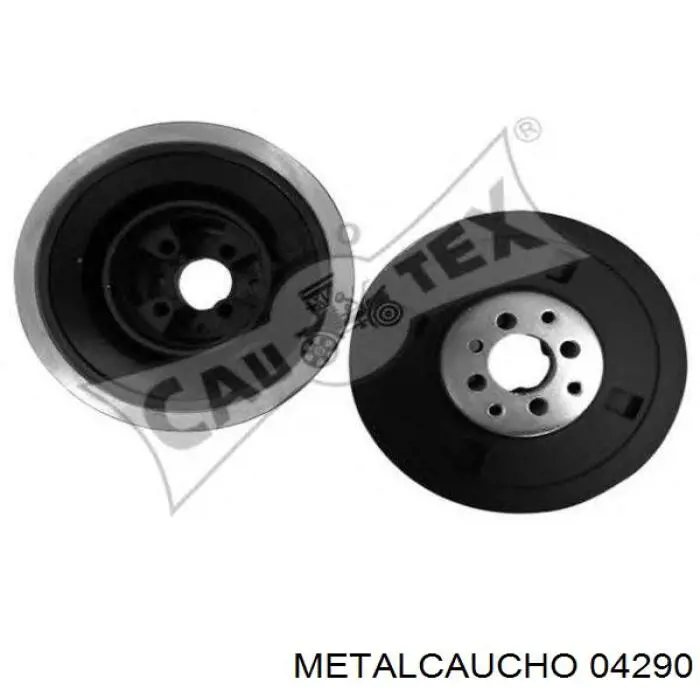 Шкив коленвала (демпфер) Metalcaucho 04290 цена, от 49.40 USD