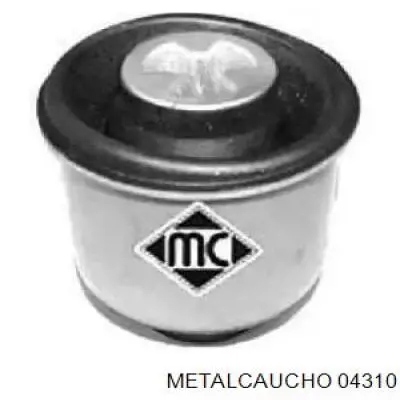 Сайлентблок задней балки (подрамника) 04310 Metalcaucho