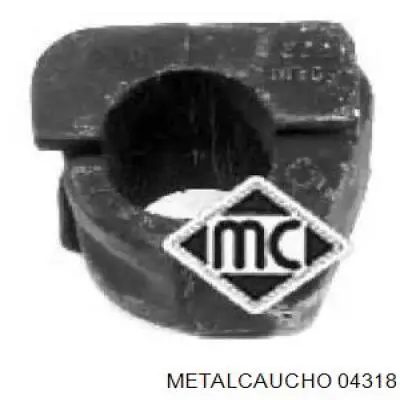 04318 Metalcaucho втулка стабилизатора переднего