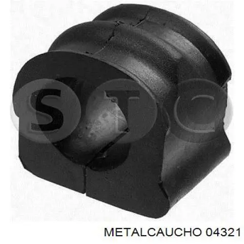 Втулка стабилизатора переднего 04321 Metalcaucho