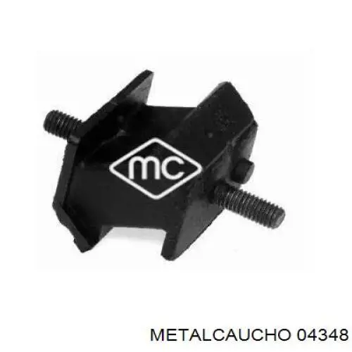 Suspensión, transmisión, izquierdo 04348 Metalcaucho