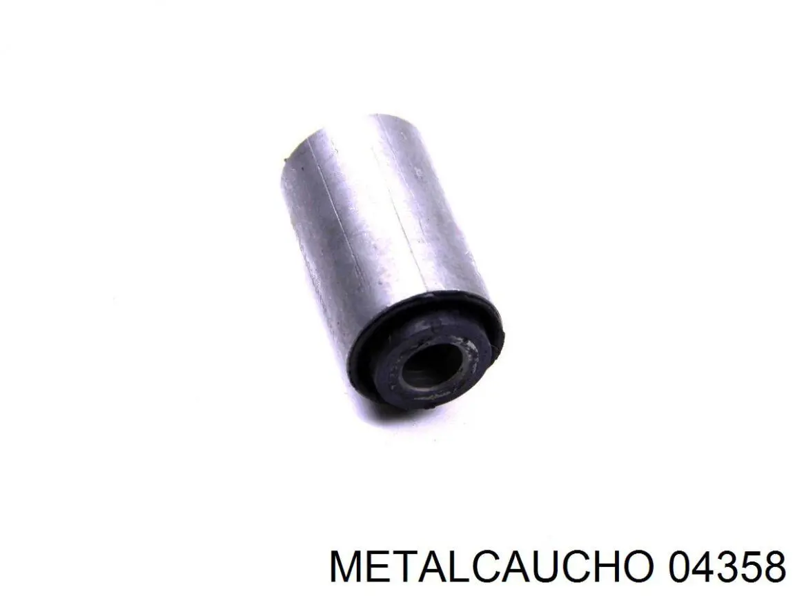 Soporte, motor, izquierdo, silentblock 04358 Metalcaucho