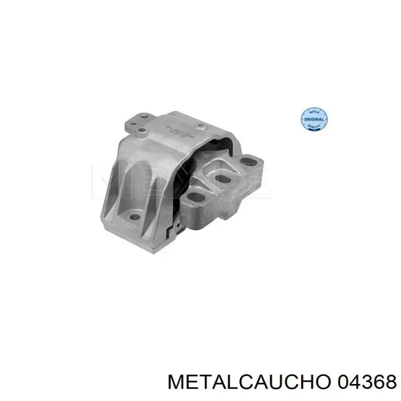 04368 Metalcaucho подушка (опора двигателя правая)