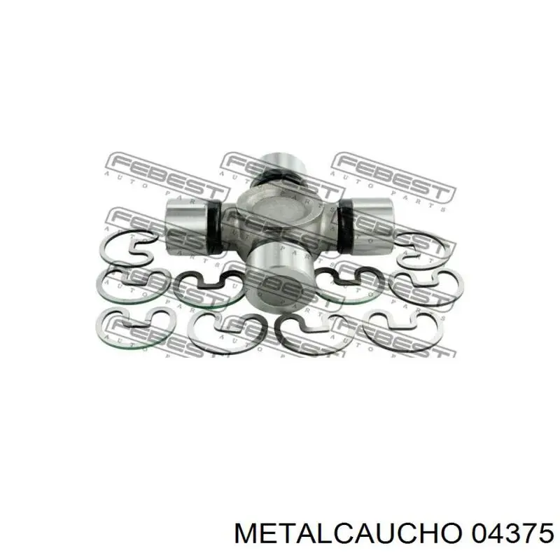 Сайлентблок переднего нижнего рычага 04375 Metalcaucho