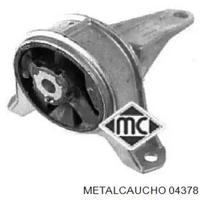 04378 Metalcaucho подушка (опора двигателя правая)