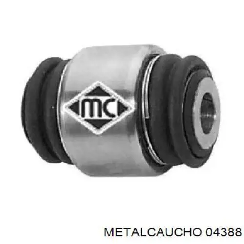 Сайлентблок цапфы задней 04388 Metalcaucho