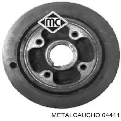 Шкив коленвала 04411 Metalcaucho