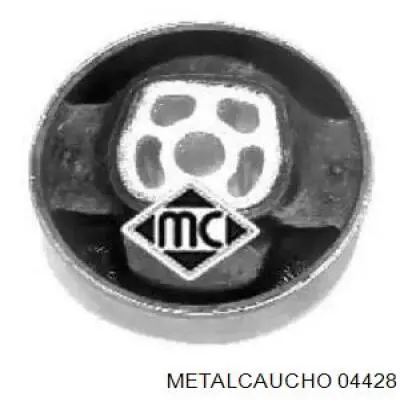 04428 Metalcaucho подушка (опора двигателя задняя (сайлентблок))