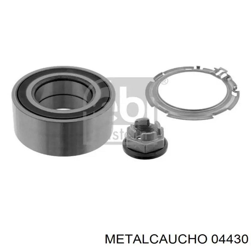 Опора амортизатора заднего 04430 Metalcaucho