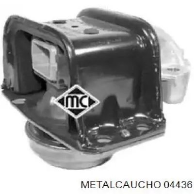 Подушка двигателя 04436 Metalcaucho