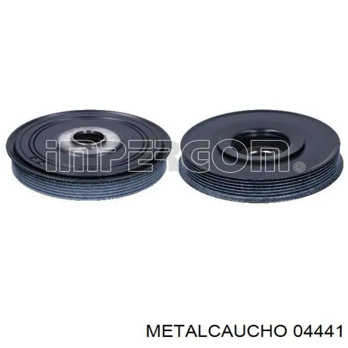 Купить 04441 Metalcaucho Шкив-демпфер коленвала