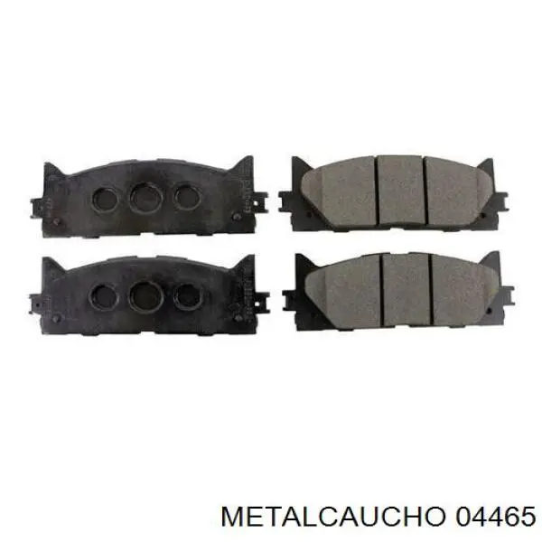 04465 Metalcaucho шкив коленвала