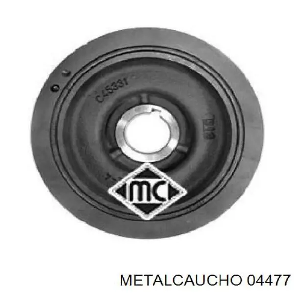 04477 Metalcaucho шкив коленвала