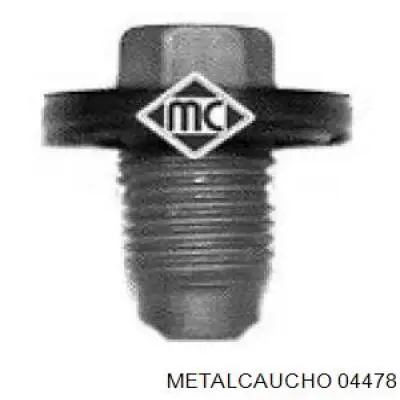 04478 Metalcaucho пробка поддона двигателя