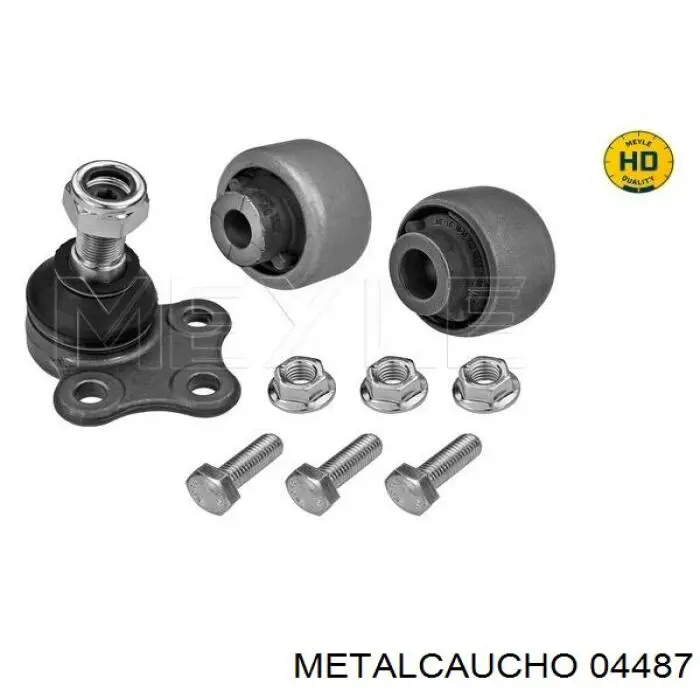 Купить 04487 Metalcaucho Сайлентблок нижний передней подвески