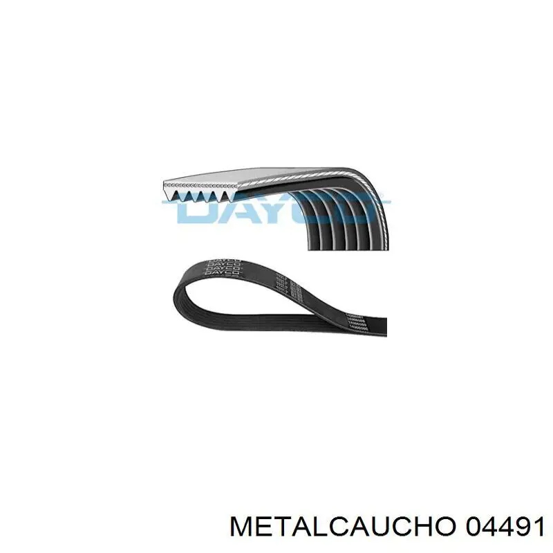 Шкив коленвала 04491 Metalcaucho