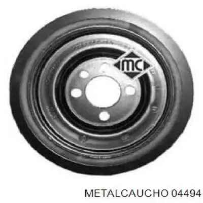 04494 Metalcaucho шкив коленвала
