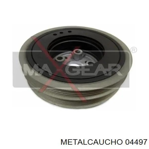Шкив коленвала (демпфер) Metalcaucho 04497 цена, от 62.40 USD