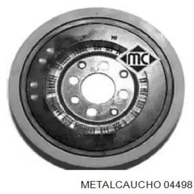 Шкив коленвала 04498 Metalcaucho