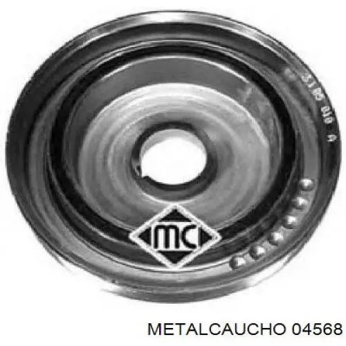 Демпфер коленвала Metalcaucho 04568