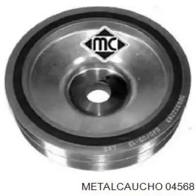 04568 Metalcaucho шкив коленвала