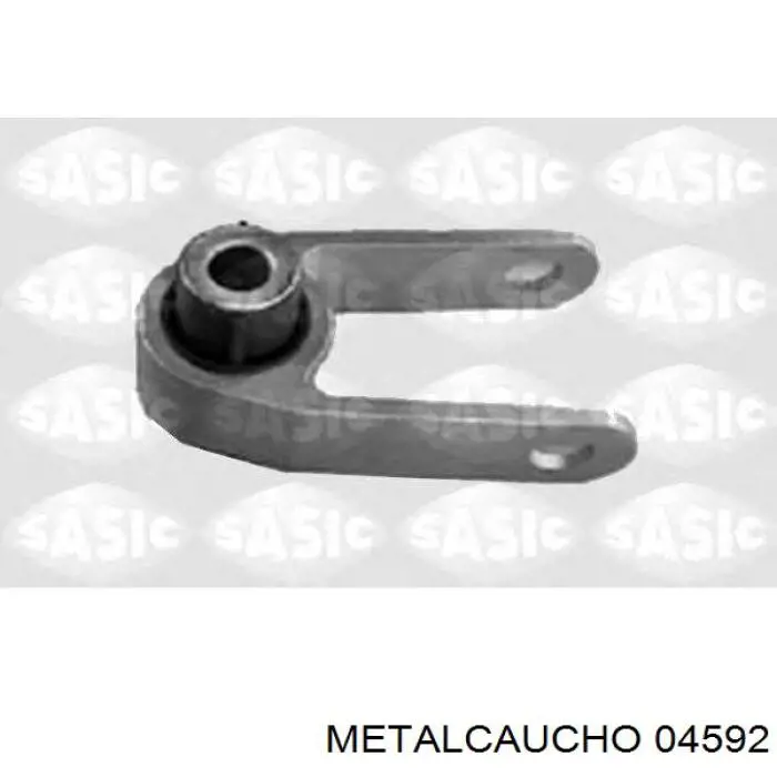 04592 Metalcaucho кронштейн подушки (опоры двигателя задней)