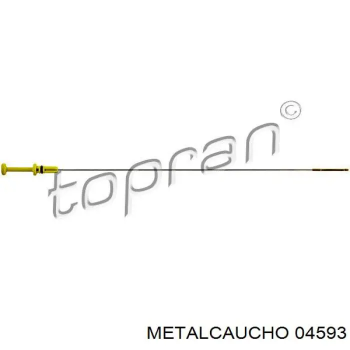 04593 Metalcaucho щуп (индикатор уровня масла в двигателе)