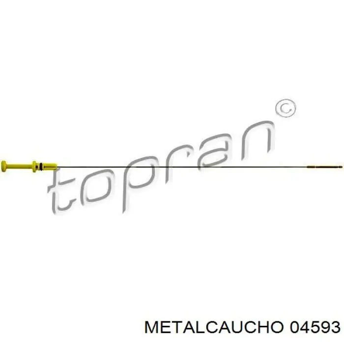 Compre 04593 Metalcaucho Sonda (indicador) do nível de óleo no motor