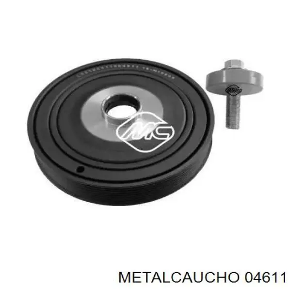 Шкив коленвала 04611 Metalcaucho