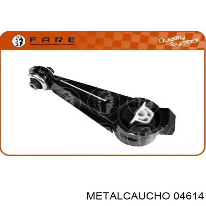 Подушка (опора) двигателя правая верхняя 04614 Metalcaucho