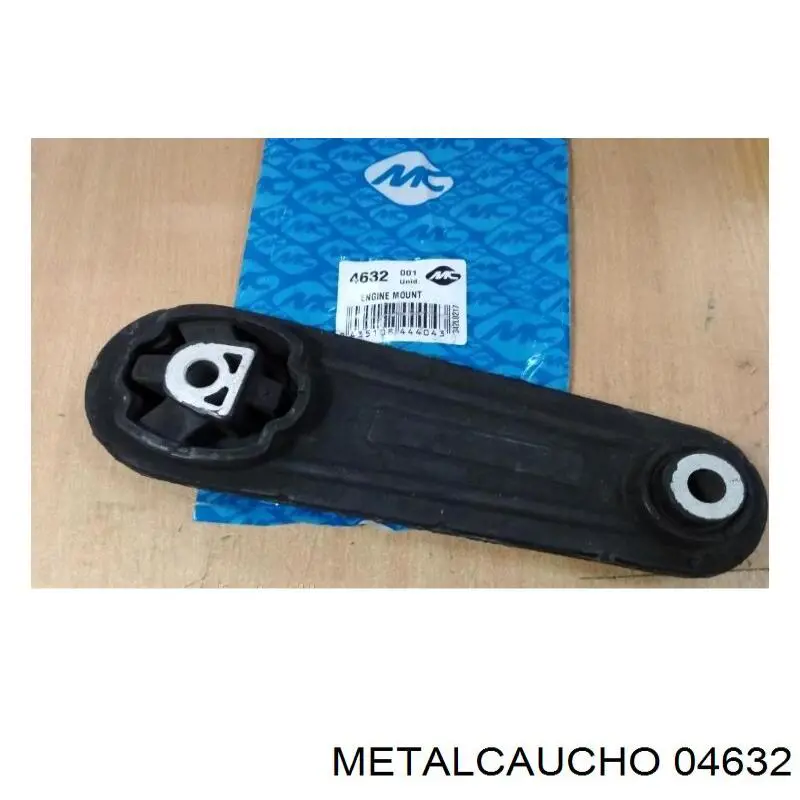 04632 Metalcaucho подушка (опора двигателя задняя)