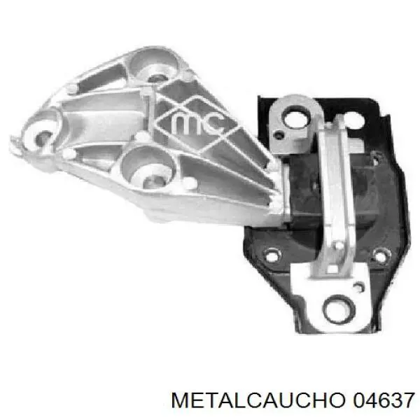 Подушка двигателя 04637 Metalcaucho