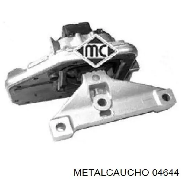 04644 Metalcaucho подушка (опора двигателя правая)