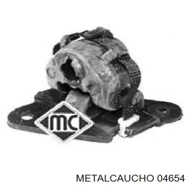 04654 Metalcaucho подушка глушителя