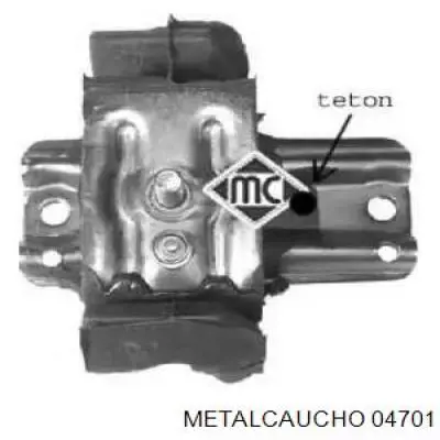 Купить 04701 Metalcaucho Правая опора двигателя