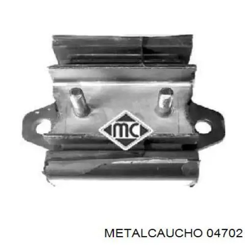 Подушка коробки передач 04702 Metalcaucho