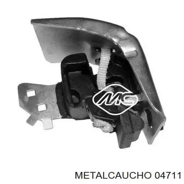 04711 Metalcaucho Хомут глушителя задний
