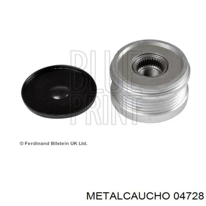 Инерционный шкив Metalcaucho 04728 цена, от 25.31 USD
