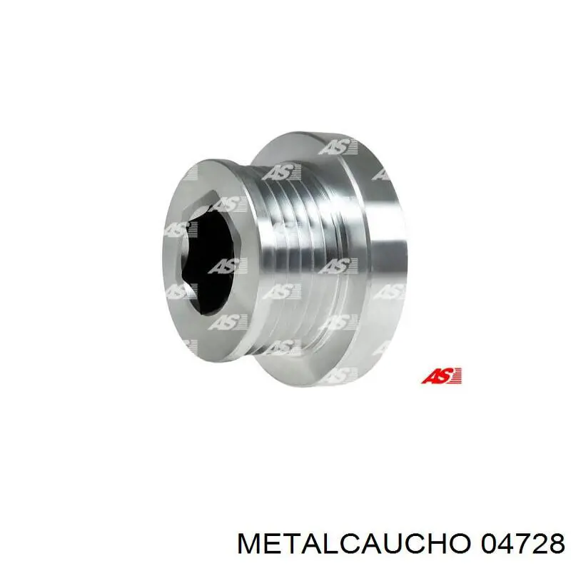 04728 Metalcaucho Обгонная муфта генератора