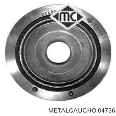 04736 Metalcaucho Шкив коленчатого вала