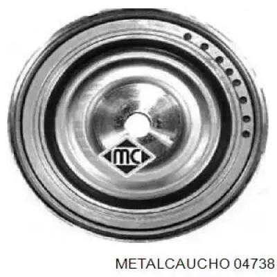 04738 Metalcaucho шкив коленвала