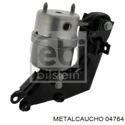 04764 Metalcaucho Подушка (опора) двигателя левая