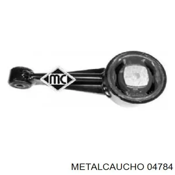 04784 Metalcaucho подушка (опора двигателя задняя)