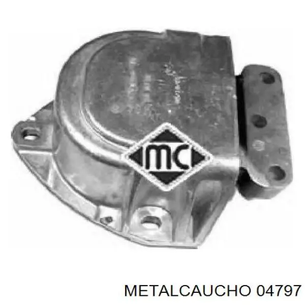 Задняя опора двигателя 04797 Metalcaucho